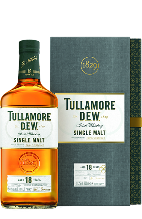 WHISKEY TULLAMORE D.E.W. 18 YO